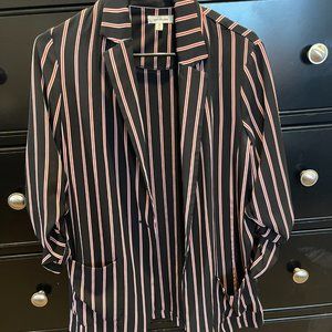 Max Studio Striped Blazer - Size Medium